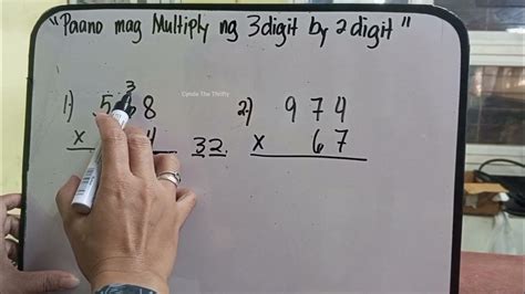 paano mag multiply|Mathematics Tutorial in Filipino: MULTIPLICATION OF .